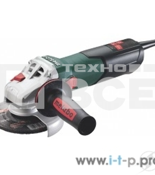 УШМ (болгарка) METABO W 9-125 (600376010)900Вт 10500об/мин 125мм в коробке