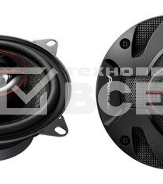 Колонки автомобильные Pioneer TS-R1051S 210Вт 88дБ 4Ом 13см (5дюйм) (ком.:2кол.) коаксиальные трехполосные