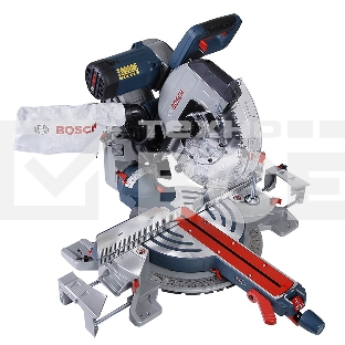Пила торцовочная BOSCH GCM 12 GDL (0.601.B23.600)2000Вт 3800об/мин круг 305x30мм гл.пропила 104мм
