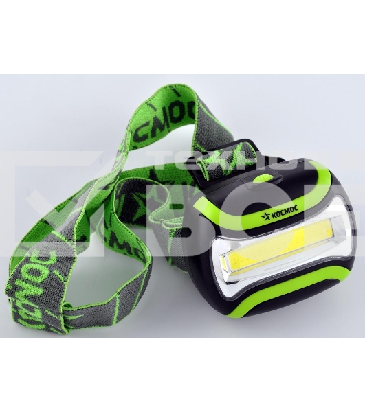 Фонарь КОБ Космос KOC-H3WCOBLEDсветодиодный налобный 3Вт