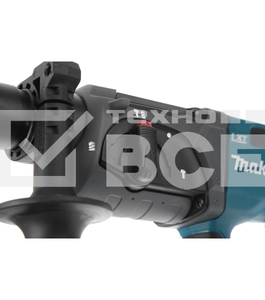 Перфоратор Makita DHR202RFE Перфоратор ак,SDS+, 18В,2х 3 Ач Li-ion,3реж,1.9Дж,0-4000у\м,3.5кг,чем,подсветка,совмест с 4 Ач Li-ion
