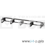 Кабельный организатор Hyperline CM-1U-PL с пластиковыми кольцами, 19