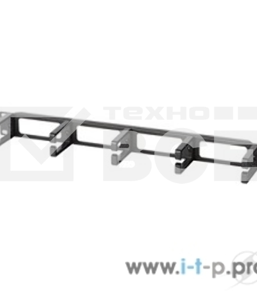 Кабельный организатор Hyperline CM-1U-PL с пластиковыми кольцами, 19