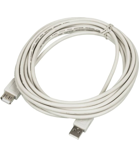 Кабель-удлинитель USB2.0 Ningbo USB A (m)/USB A (f) 5м