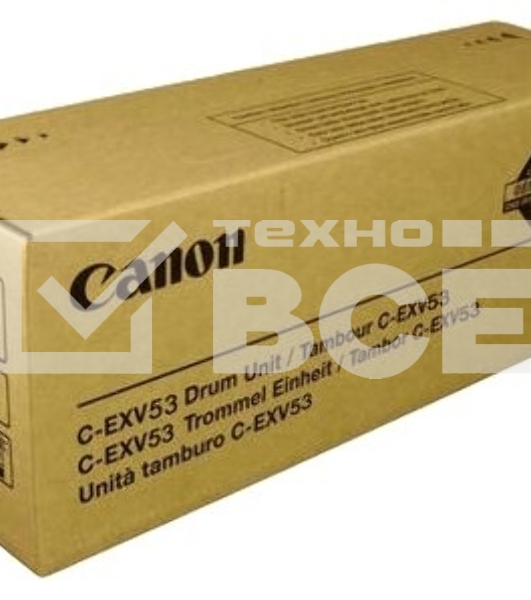 Фотобарабан Canon C-EXV53 для IR ADVANCE 4525i MFP/4535i MFP/4545i MFP/4551i MFP. Чёрный.