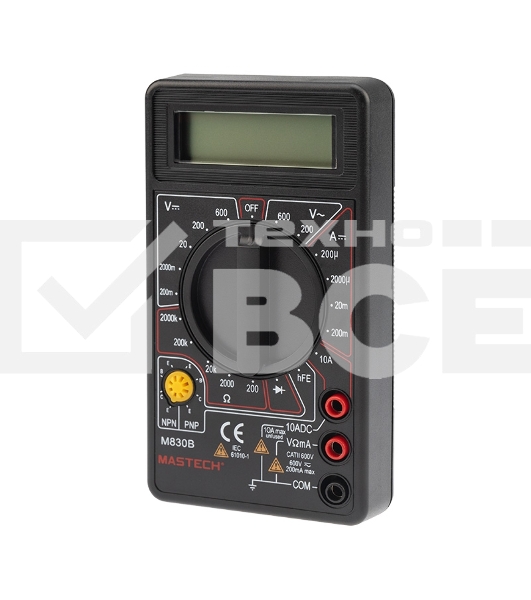 Портативный мультиметр M830B MASTECH