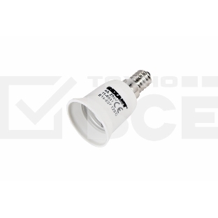 Переходник цокольный Е14-Е27 Rexant