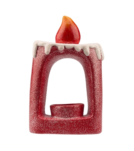 Керамический подсвечник «Свечка» 12.5х6х19.3 см