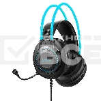 Наушники с микрофоном A4Tech Fstyler FH200i серый/синий 1.8м накладные оголовье (FH200I BLUE), фото4