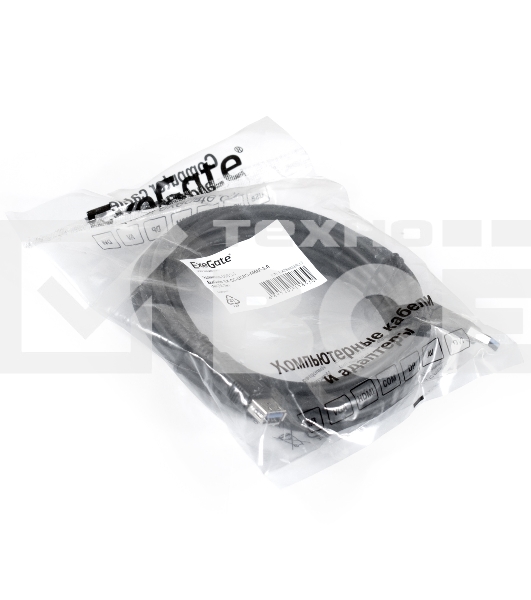 Удлинитель Exegate EX284932RUS  USB 3.0 ExeGate EX-CC-USB3-AMAF-1.8 (Am/Af, 1,8м)