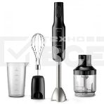 Блендер погружной Philips HR2543/90, 700Вт, 1 скорость, турбо режим, стакан для взбивания, венчик, измельчитель, цвет черный, фото7