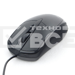 Мышь проводная Гарнизон GM-225XL черный, 1000 dpi, USB, кнопки - 3