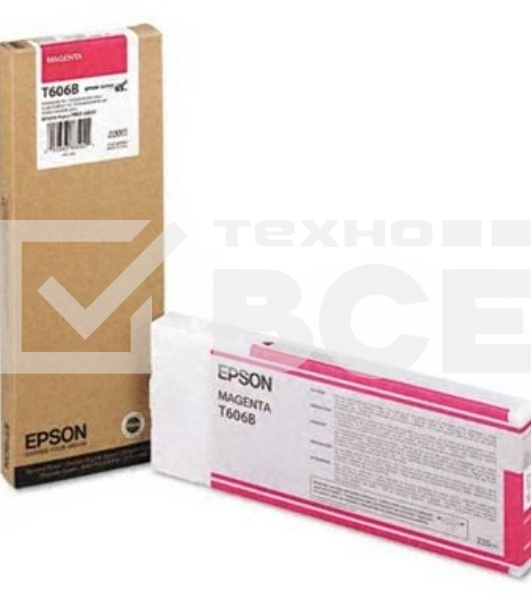 Картридж струйный Epson C13T606B00 пурпурный (220 мл) для Stylus Pro 4800
