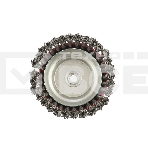 Щетка Matrix для УШМ, 150 мм, М14, Чашка, крученая проволока 0,8 мм, фото5