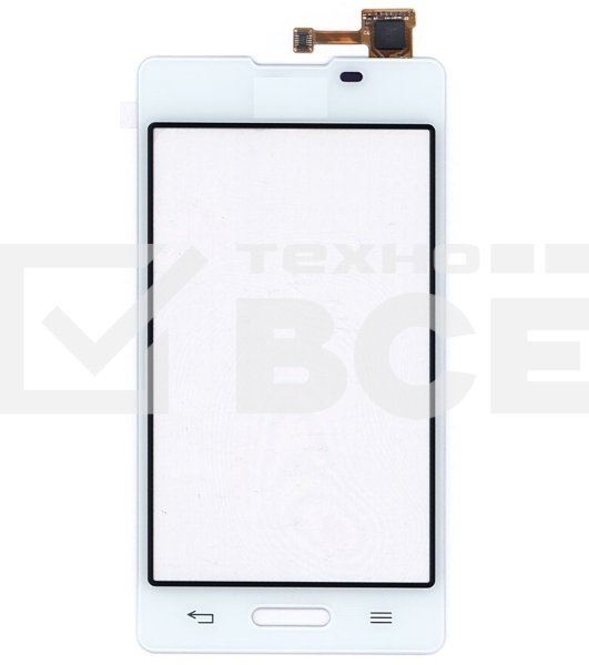 Сенсорное стекло (тачскрин) для LG Optimus L5 II E450 E460, белое