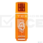 Флеш диск 4Gb USB Drive <USB2.0> Smartbuy Glossy series Orange (SB4GBGS-Or), фото3
