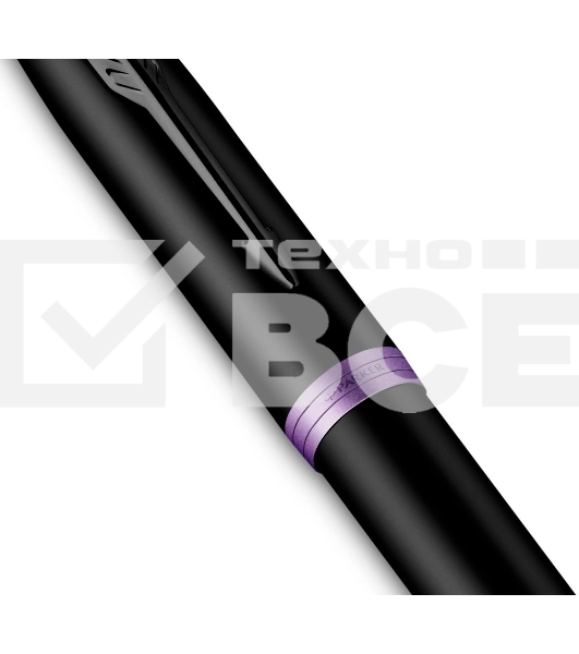 Ручка перьевая Parker IM Vibrant Rings F315 (2172948) Amethyst Purple PVD сталь нержавеющая F подар.кор.