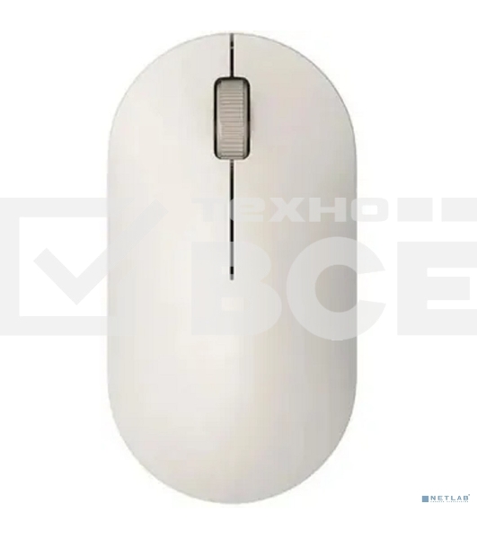 Мышь беспроводная Xiaomi Wireless Mouse Lite 2 белый, 1000 dpi, радиоканал, USB, кнопки - 3