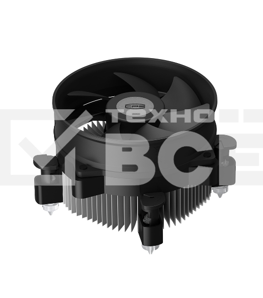 Кулер PcCooler R120-XXNIXX-GL черный 95мм алюминий 2700rpm 27.8db 4-pin 95W 70мм
