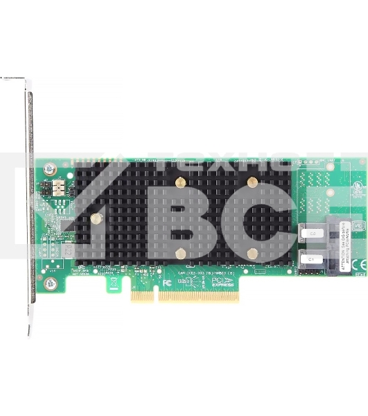 Контроллер MegaRAID 9440-8i SGL (05-50008-02), PCIe 3.1 x8 LP, SAS/SATA/NVMe, RAID 0,1,5,6,10,50,60, 8port(2 * int SFF8643), 3408 IOC