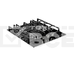 Варочная поверхность Kuppersberg FG 49 B газ, High-Tech, автоматический электроподжиг, газ-контроль, материал решеток чугун, форсунки под сжиженный газ, мощность конфорок 1,1.75,2.5 кВт, цвет черный, фото3