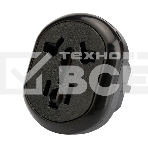 Переходник питания универсальный Cablexpert 6в1 A-AC-UKEU-003B, с вилки A,B,(C),F,E,G,I в F,E, 16А, термостойкий PС пластик, черный, пакет, фото5