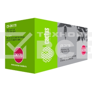 Блок фотобарабана Cactus CS-DK170 ч/б:100000стр. для Kyocera Ecosys M2035/ M2035dn/M2535 Kyocera