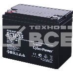 Батарея SS CyberPower RC 12-33 / 12V 33 Ah, фото 1