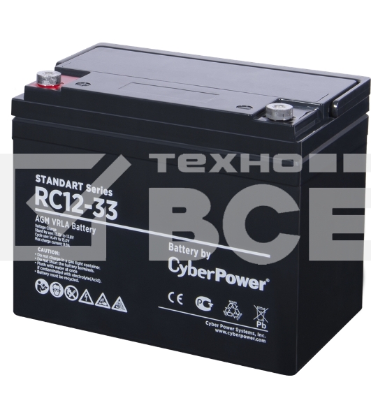 Батарея SS CyberPower RC 12-33 / 12V 33 Ah