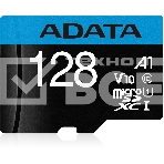 Флеш карта Micro SecureDigital 128Gb ADATA AUSDX128GUICL10A1-RA1 {MicroSDXC Class 10 UHS-I, SD adapter}, фото6