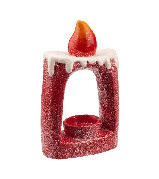 Керамический подсвечник «Свечка» 12.5х6х19.3 см