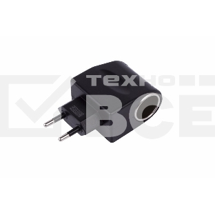 Адаптер АС 220V - DC 12Vприкуриватель Rexant