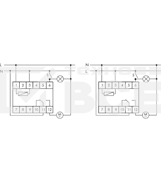 Реле времени PO-415 (задержка выкл./управ. контактом 230В 16А 1перекл. IP20 монтаж на DIN-рейке) F&F EA02.001.018