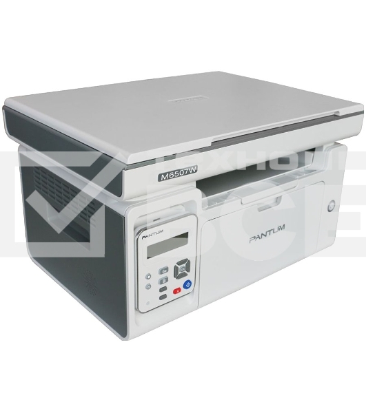 МФУ лазерный Pantum M6507W, A4, ч/б, печ. до 22 стр/мин., скан. до 8.5 стр/мин., 1200 x 1200 dpi, USB, Wi-Fi