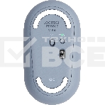 Мышь беспроводная Logitech Pebble M350 серый, 1000 dpi, радиоканал, Bluetooth, USB, кнопки - 3, фото16