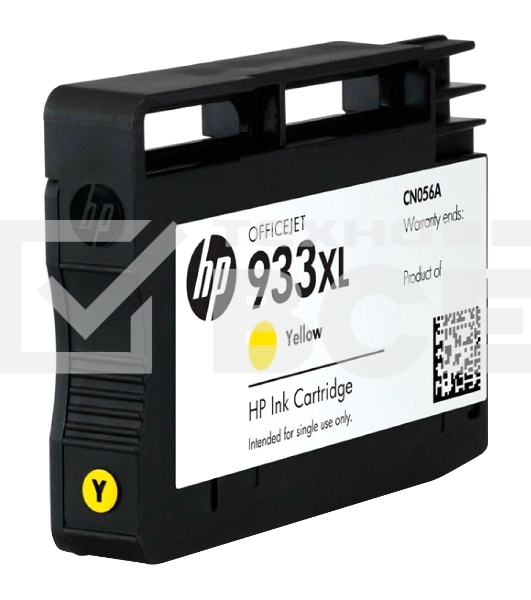 Картридж струйный HP №933XL CN056AE желтый для HP OJ 6700/7100 (825стр.)