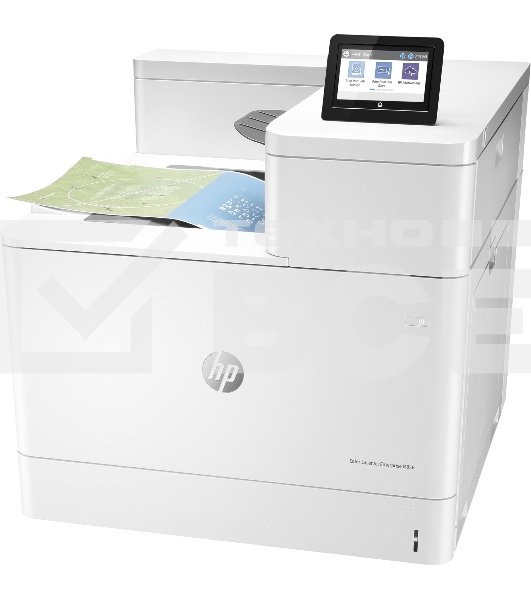Принтер HP Color LaserJet Enterprise M856dn (A3, 1200dpi,ImageREt4800, 56(56) ppm, 1,5 GB, 16GB EMMC, Duplex, 2trays 550+100, 1y warr, cart. B 16K & CMY 13K pages in box, repl. A2W77A)