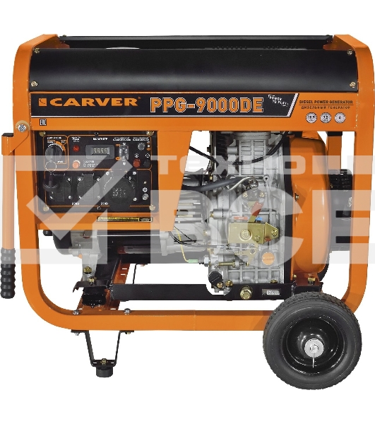 Генератор Carver PPG-9000DE, 8 кВт