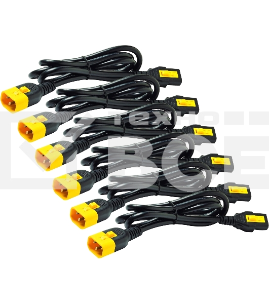 Кабель APC AP8706S-WW 1.8m Kit (6pcs) Locking C13-C14