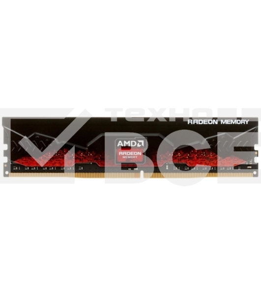 Оперативная память AMD Radeon R7, DDR4, 16GB, 2666MHz, CL16, с радиатором, черный