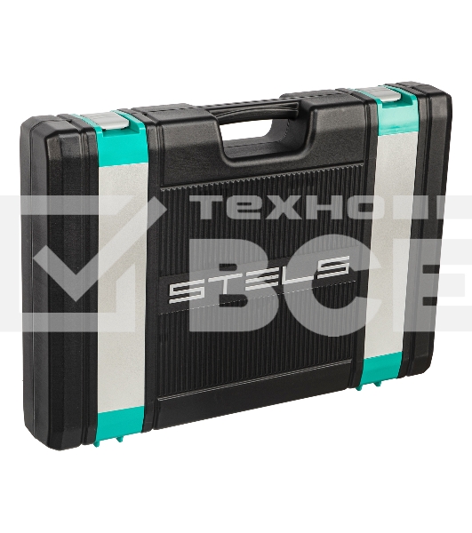 Набор инструментов STELS 141151/4'' 3/8'' 1/2'' cr-v s2 усиленный кейс 216предм.