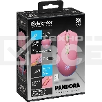Мышь беспроводная Defender Pandora GM-502 розовый, 3200 dpi, радиоканал, USB, кнопки - 7, фото10