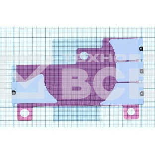 Наклейка (sticker) аккумулятора для iPhone X