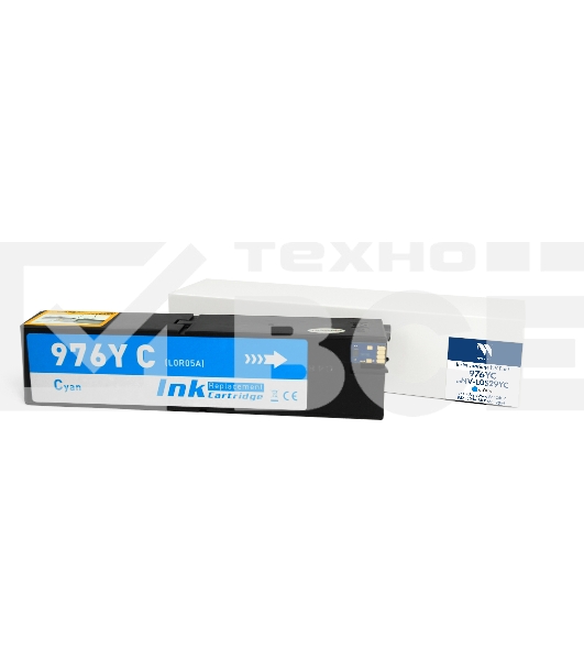 Струйный картридж NVPrint 976YC (NV-L0S29YC) голубой для HP PageWide P55250/P57750dw MFP Managed (16000 стр) совместимый