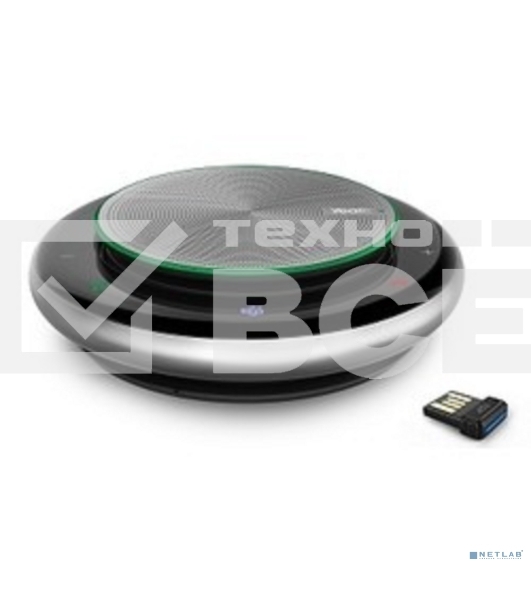 Спикерфон YEALINK CP900 with dongle UC, USB, Bluetooth, встроенная батарея, 6 встроенных микрофонов, BT50 в комплекте, шт