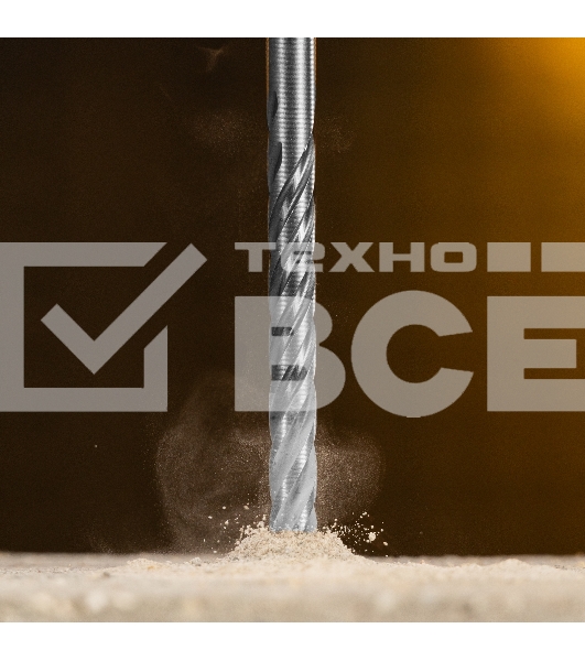 Бур по бетону Denzel цельная крестовая пластина, 10x165 мм, SDS PLUS