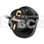 Переходник питания универсальный Cablexpert 6в1 A-AC-UKEU-003B, с вилки A,B,(C),F,E,G,I в F,E, 16А, термостойкий PС пластик, черный, пакет, фото4