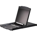 Kvm консоль ATEN 8P Dual RAIL LCD KVMP SWITCH 19INCH (CL5808NR), фото3