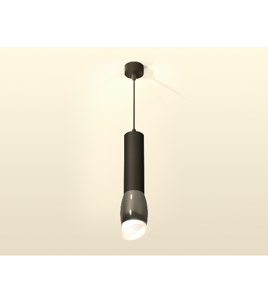 Светильник Ambrella Light XP1123003 DCH/SBK/FR черный хром/черный песок/белый матовый MR16 GU5.3