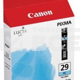 Картридж струйный Canon PGI-29PC (4876B001) фото голубой (36 мл) для Canon Pixma Pro 1